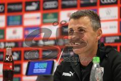 3.Liga - Saison 2022/2023 - FC Ingolstadt 04 -  - Pressekonferenz - Cheftrainer Michael Köllner (FCI)-  - Foto: Meyer Jürgen