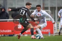 Bezirksliga - Saison 2026/27 - TSV Gaimersheim - FC Türk Sport Garching - Kaan Aygün weiss Garching - Michael Kraft schwarz Gaimersheim -  Foto: Meyer Jürgen