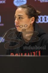 3. Liga; FC Ingolstadt 04 - FC Viktoria Köln; Interview Pressekonferenz Cheftrainerin Sabrina Wittmann (FCI)