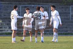Bayernliga Nord - Saison 2025/26 - FC Ingolstadt 04 II - Würzburger FV - Der 1:0 Führungstreffer durch Edis Bakic (Nr.29 - FC Ingolstadt II) - jubel -  - XXXXX - Foto: Meyer Jürgen
