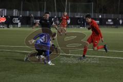 Bayernliga Süd - Saison 2021/2022 - FC Ingolstadt 04 II - VFR Garching - Der 2:0 Führungstreffer durch Domislic Renato (#17 FCI) - Dominic Dachs Torwart Garching - jubel - Foto: Meyer Jürgen