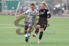 2024_2_10 - 2. Bundesliga Frauen - Saison 2023/24 - Freundschaftsspiel - FC Ingolstadt 04 Frauen - Schwaben Augsburg - Rebekka Spies Augsburg grau  - Lisa Ebert (Nr.10 - FC Ingolstadt Frauen) - Foto: Meyer Jürgen