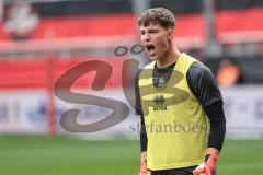 3. Liga; FC Ingolstadt 04 - MSV Duisburg; vor dem Spiel Torwart David Klein (47, FCI)