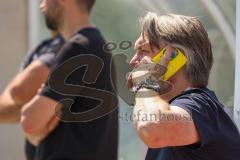 Bayernliga Süd - Saison 2022/2023 - FC Ingolstadt 04 II -  Trainingsauftakt - Dietmar Beiersdorfer Geschäftsführer Sport & Kommunikation beim telefonieren - Foto: Meyer Jürgen