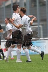 A-Klasse - Saison 2023/24 - TSV Gaimersheim II - FC Gerolfing II-  -  Der 1:0 Führungstreffer durch - Carlo Leilich weiss Gaimersheim - jubel - XXXXX - Foto: Meyer Jürgen