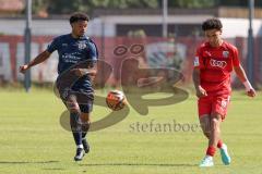 A - Junioren Bundesliga -  Saison 2023/2024 - FC Ingolstadt 04 - FSV Mainz 05 - Mustafa Özden rot FCI - Foto: Meyer Jürgen