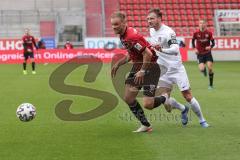 3. Liga - Fußball - FC Ingolstadt 04 - SV Meppen - Maximilian Beister (11, FCI) Egerer Florian (16  Meppen)