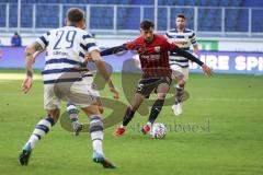 3. Liga; MSV Duisburg - FC Ingolstadt 04; Arian Llugiqi (25, FCI) Joshua Bitter (29 MSV)