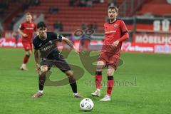 3. Liga; FC Ingolstadt 04 - SC Verl; Max Besuschkow (17, FCI) Steczyk Dominik (11 Verl)