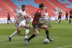 3. Liga - FC Bayern 2 - FC Ingolstadt 04 - Merlin Röhl (34, FCI) Lawrence Jamie (40 FCB)