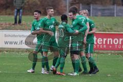 BZL - Oberbayern Nord - SV Manching - SV Kasing -  Der 3:0 Führungstreffer per Kopfball durch Benedikt Vollnhals (#9 Manching) - jubel - Foto: Jürgen Meyer