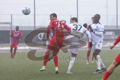 3. Liga; Testspiel, FC Ingolstadt 04 - 1. FC Heidenheim; Thomas Keller (27 HDH) Pascal Testroet (37, FCI) Moussa Doumbouya (27, FCI)