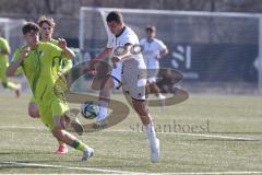 U17 DFB-Nachwuchsliga - Saison 2024/25 - FC Ingolstadt 04 - TSG Hoffenheim - Davide Milito weiss FCI - XXXXX - Foto: Meyer Jürgen