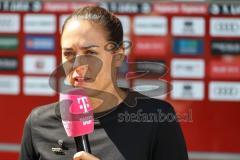 3. Liga; FC Ingolstadt 04 - FC Hansa Rostock; Interview Cheftrainerin Sabrina Wittmann (FCI)