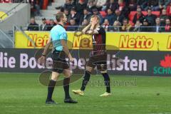 2.BL; SSV Jahn Regensburg - FC Ingolstadt 04; Tor Chance verpasst Christian Gebauer (22, FCI)