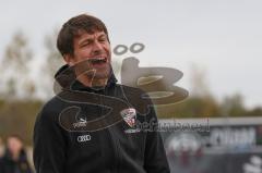 2023_10_28 - Bayernliga Nord - Saison 2023/24 - FC Ingolstadt 04 II - ASV Cham - Cheftrainer Thomas Karg (FCI U21) - XXXXX - Foto: Meyer Jürgen