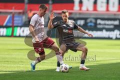 3. Liga; FC Ingolstadt 04 - VfL Osnabrück; Gustav Christensen (24, FCI) Kammerbauer Patrick (31 VFL)