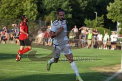 Toto Pokal - Saison 2022/2023 - SpVgg Heßdorf - FC Ingolstadt 04 - Der 0:2 Führungstreffer durch Valmir Sulejmani (Nr.7 - FCI) - Jubel - Foto: Meyer Jürgen