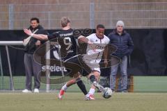Bayernliga Nord - Saison 2024/25 - FC Ingolstadt 04 II - TSV Kornburg - Micah Ham (Nr.25 - FCI U21) - Sauer Jannis schwarz Kornbuch - Foto: Meyer Jürgen