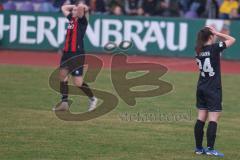 2. Bundesliga Frauen - Saison 2024/25 - FC Ingolstadt 04 Frauen - Eintracht Frankfurt II - Stefanie Reischmann (Nr.24 - FCI Frauen) - enttäuscht nach einer Torchance  - Foto: Meyer Jürgen