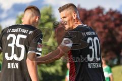 Testspiel - 2. Bundesliga - VfB Eichstätt - FC Ingolstadt 04 - Filip Bilbija (35, FCI) Stefan Kutschke (30, FCI)