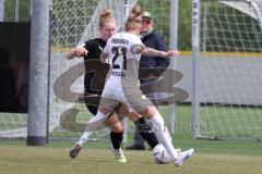 2. Fußball-Liga - Frauen - Saison 2022/2023 - FC Ingolstadt 04 -  SG 99 Andernach - Nina Penzkofer (Nr.29 - FCI Frauen) - Asteroth Caroline #21 Andernach - Foto: Meyer Jürgen