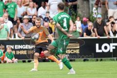 Toto-Pokal; SV Manching - FC Ingolstadt 04; Yannick Deichmann (20, FCI) Maximilian Eberwein
