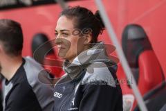 3. Liga; FC Ingolstadt 04 - VfB Lübeck; Cheftrainerin Sabrina Wittmann (FCI)