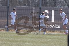 U17 DFB-Nachwuchsliga - Saison 2024/25 - FC Ingolstadt 04 - TSG Hoffenheim - Der 2:2 Ausgleichstreffer durch Maximilian Meyer weiss FCI - jubel - Foto: Meyer Jürgen