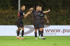 3. Liga; TSV Havelse - FC Ingolstadt 04; Tor Jubel Treffer Max Besuschkow (17, FCI) Lukas Fröde (34, FCI) Jonas Scholz (15, FCI)