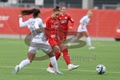 2. Bundesliga Frauen - Saison 2023/24 - FC Ingolstadt 04 Frauen - FC Carl Zeiss Jena - Ivana Slipcevic (Nr.8 - FCI) - Juckel Nella weiss Jena - Foto: Meyer Jürgen