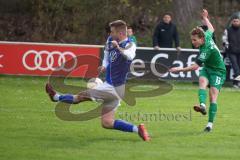 Bezirksliga - Saison 2022/2023 - SV Manching  - TSV Rohrbach - Dexl Johannes grün Manching  - Foto: Meyer Jürgen