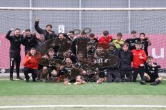 B-Junioren - Bayernliga -  Fc Ingolstadt 04 - TSG 1860 Rosenheim - Die Mannschaft nach dem Spiel - jubel -  Foto: Meyer Jürgen