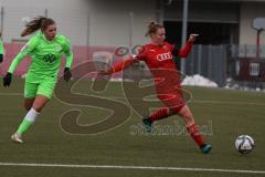 2. Frauen-Bundesliga - Saison 2021/2022 - FC Ingolstadt 04 - VFL Wolfsburg II - Maier Ramona (#18 FCI) - Foto: Meyer Jürgen