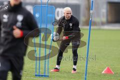 3. Liga; FC Ingolstadt 04 - Trainingsauftakt im Audi Sportpark, Trainingsgelände; Max Dittgen (10, FCI)