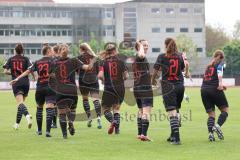 2. Frauen-Bundesliga - Saison 2021/2022 - FC Ingolstadt 04 - MSV Duisburg - Der 1:0 Führungstreffer durch Reischmann Stefanie (#21 FCI) - jubel - Foto: Meyer Jürgen