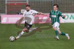 3. Liga - VfB Lübeck - FC Ingolstadt 04 - Marc Stendera (10, FCI) Lucas Wolf (35 Lübeck)