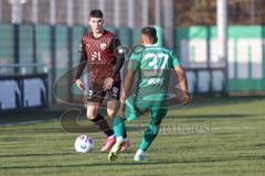 3. Liga; Testspiel; SpVgg Greuther Fürth - FC Ingolstadt 04 - Felix Keidel (43, FCI) Green Julian (37 SpVgg)