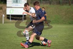 A-Klasse -  Saison 2026/27 - TSV Mailing-Feldkirchen - VFB Friedrichshofen - Phillip Sepp blau Mailing - Daniel Arzer weiss Friedrichshofen - Foto: Meyer Jürgen