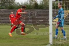 Bayernliga Süd - Saison 2022/2023 - FC Ingolstadt 04 - FC Memmingen - Juan Ignacio Cabrera (Nr.27 - FCI II) mit einer vergebenen Torchance - Tobias Werdich
2 Torwart Memmingen - - Foto: Meyer Jürgen