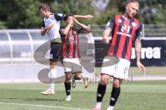Testspiel; 3. Liga; FC Ingolstadt 04 - SSV Ulm; Deniz Zeitler (38, FCI) Sturm ärgert sich, Torchance verpasst, Stoll Lennart (18 ULM)