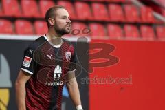 2.BL; FC Ingolstadt 04 - Hannover 96; schimpft Maximilian Beister (11, FCI)