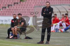 *** Bayernliga Nord - Saison 2025/26 - FC Ingolstadt 04 II - Jahn Regensburg II - Cheftrainer Patrick Schönfeld (FC Ingolstadt II) - XXXXX - Foto: Meyer Jürgen