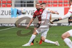 3. Liga; FC Ingolstadt 04 - Rot-Weiss Essen; David Kopacz (29, FCI) Müsel Torben ( RWE)