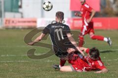 Kreisklasse - Saison 2024/25- Türkisch SV Ingolstadt - TSV Gaimersheim II - Carlo Leilich schwarz Gaimersheim - Muhammed Özgen rot Türkisch - Foto: Meyer Jürgen