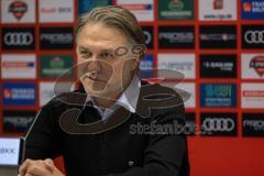 2.BL; FC Ingolstadt 04 - Dietmar Beiersdorfer, neuer Geschäftsführers Sport und Kommunikation, Pressekonferenz, Geschäftsführers Dietmar Beiersdorfer (FCI Sport Kommunikation)