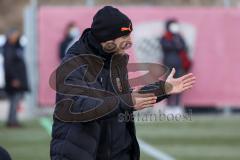 A - Junioren Bundesliga Süd/Südwest -  Saison 2021/2022 - FC Ingolstadt 04 - 1. FC Saarbrücken - Fabian Reichler Co Trainer - Foto: Meyer Jürgen