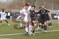 Bayernliga Nord - Saison 2024/25 - FC Ingolstadt 04 II - TSV Kornburg - Din Alajbegovic (Nr.20 - FCI U21) - Kestel Christian schwarz Kornbuch - Foto: Meyer Jürgen