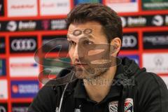 3. Liga; FC Ingolstadt 04 - Dynamo Dresden; Cheftrainer Guerino Capretti (FCI) Interview Pressekonferenz