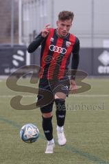 Bayernliga Nord - Saison 2024/25 - FC Ingolstadt 04 II - DJK Ammerthal - Din Alajbegovic (Nr.20 - FCI U21) - XXXXX - Foto: Meyer Jürgen